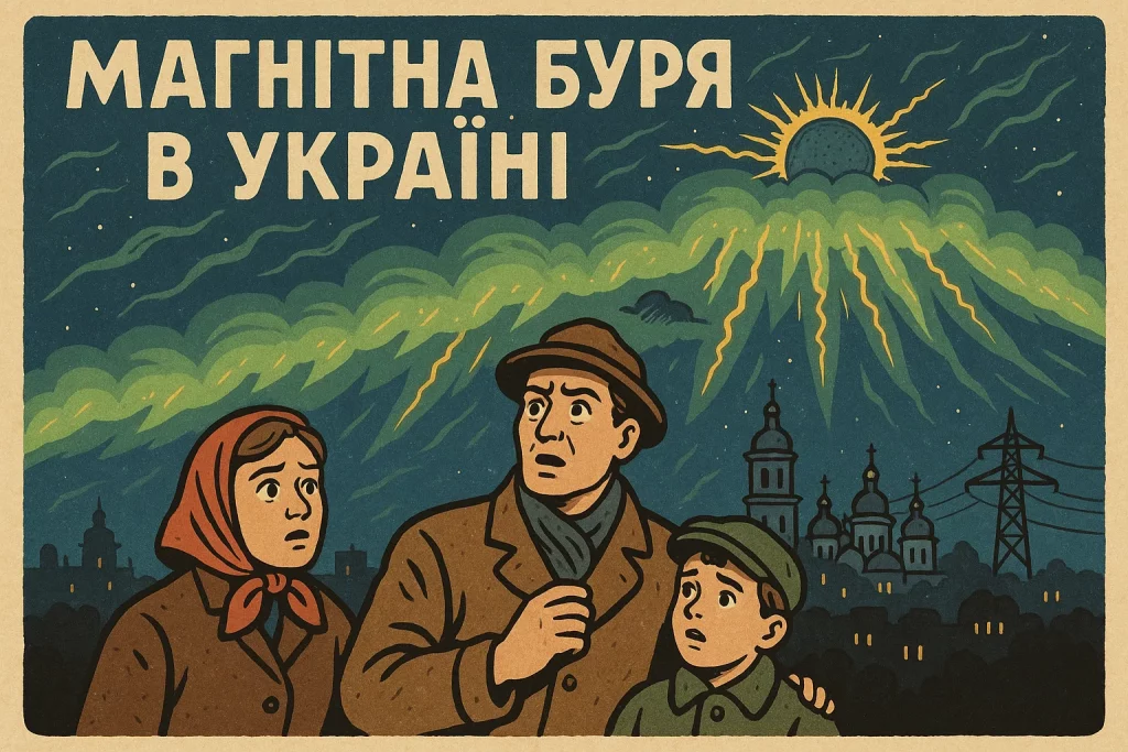 Магнітна буря в Україні 12 вересня прогноз активності по регіонах