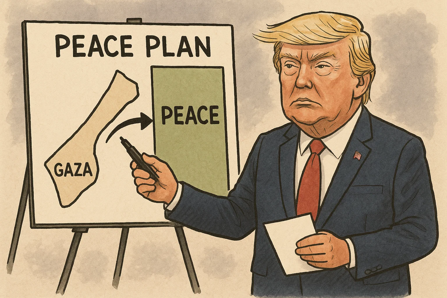 Мирний план Трампа щодо Гази: умови та наслідки