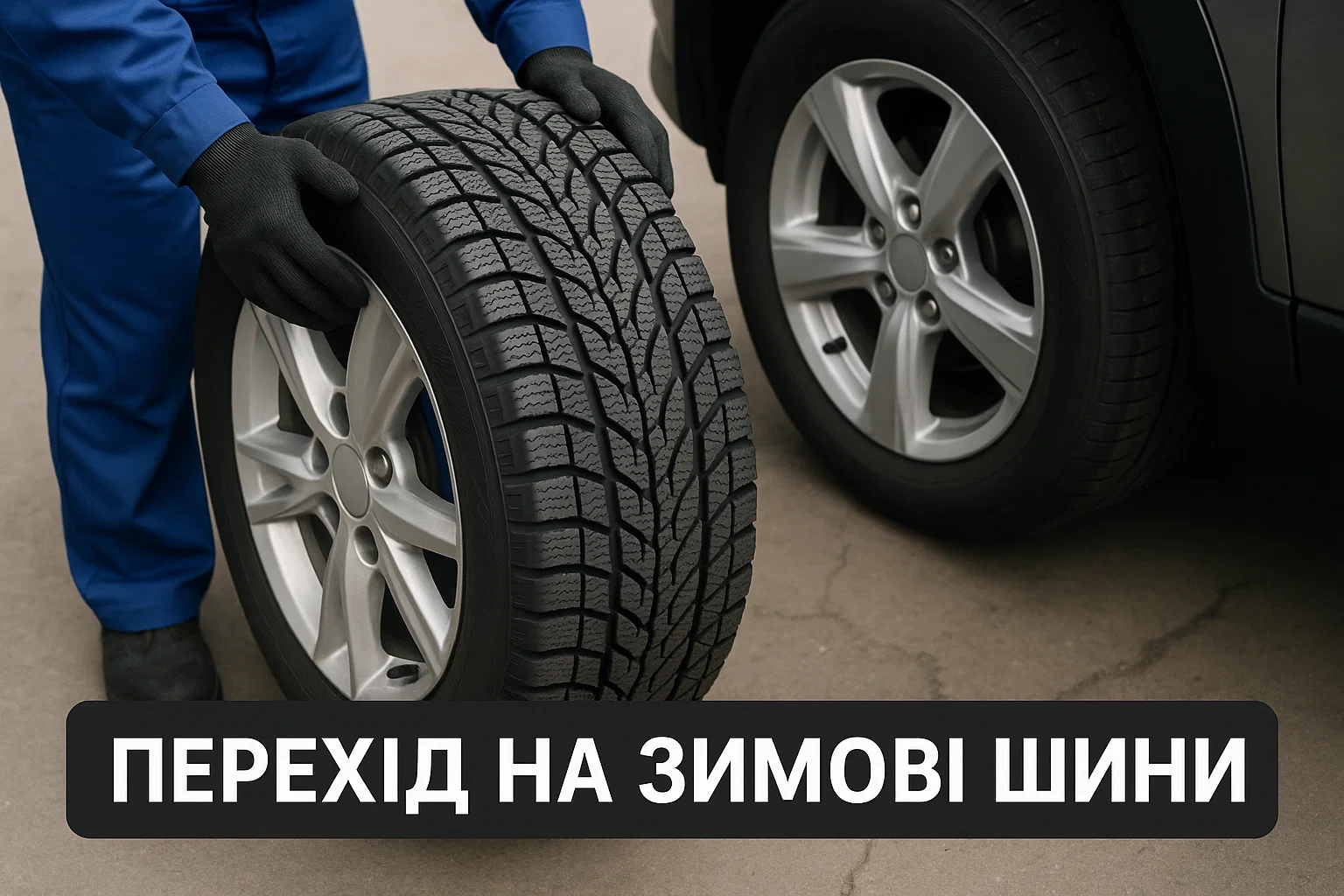 Перехід на зимову гуму: коли міняти шини в Україні