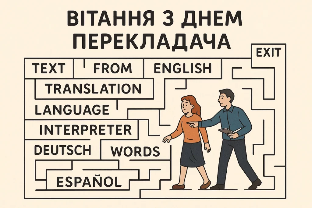 Картинки та красиві привітання з Днем перекладача 2025
