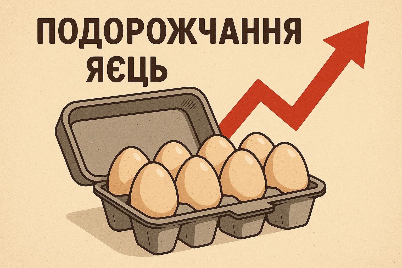 Чому дорожчають яйця в Україні: тенденції 2025