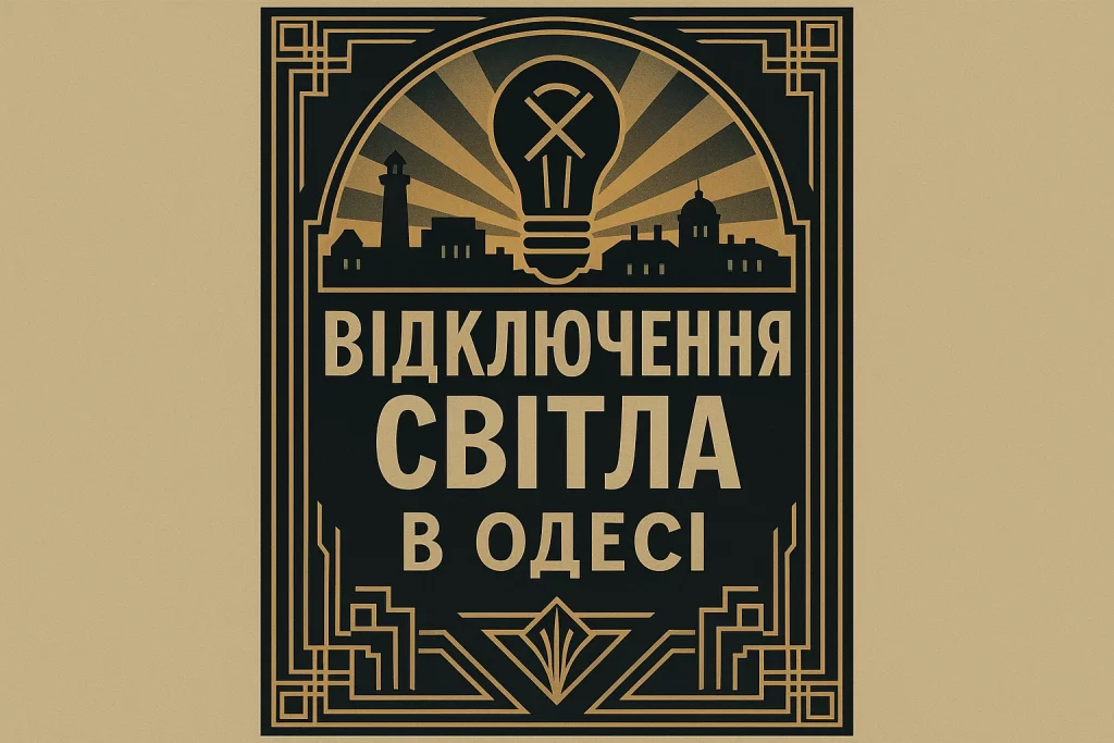 Відключення світла в Одесі 12 вересня адреси та графік робіт