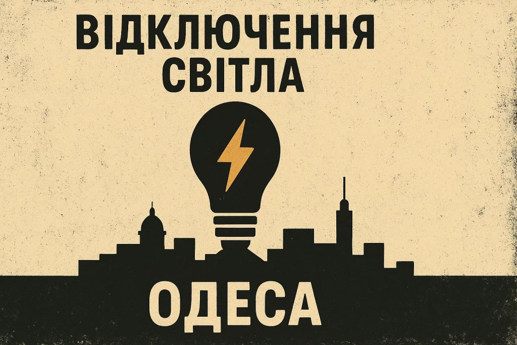 Відключення світла в Одесі 19 вересня графік по районах міста
