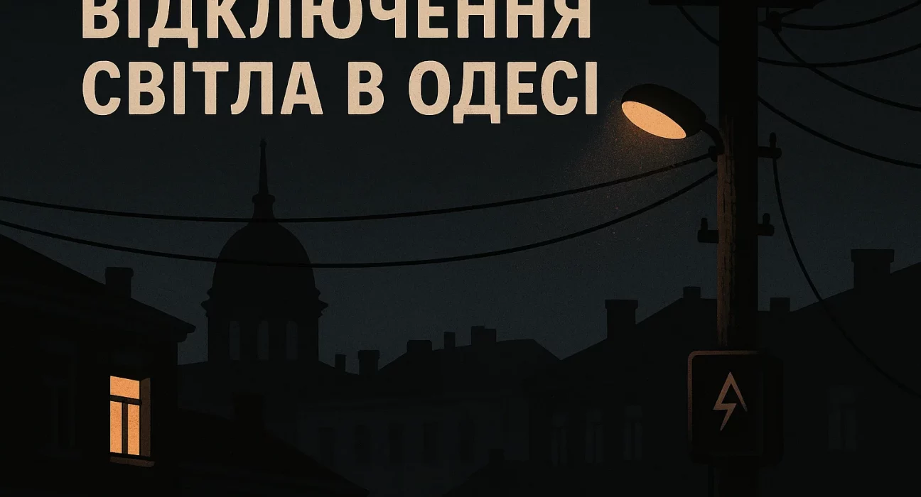 Відключення світла в Одесі 2 вересня адреси і поради одеситам