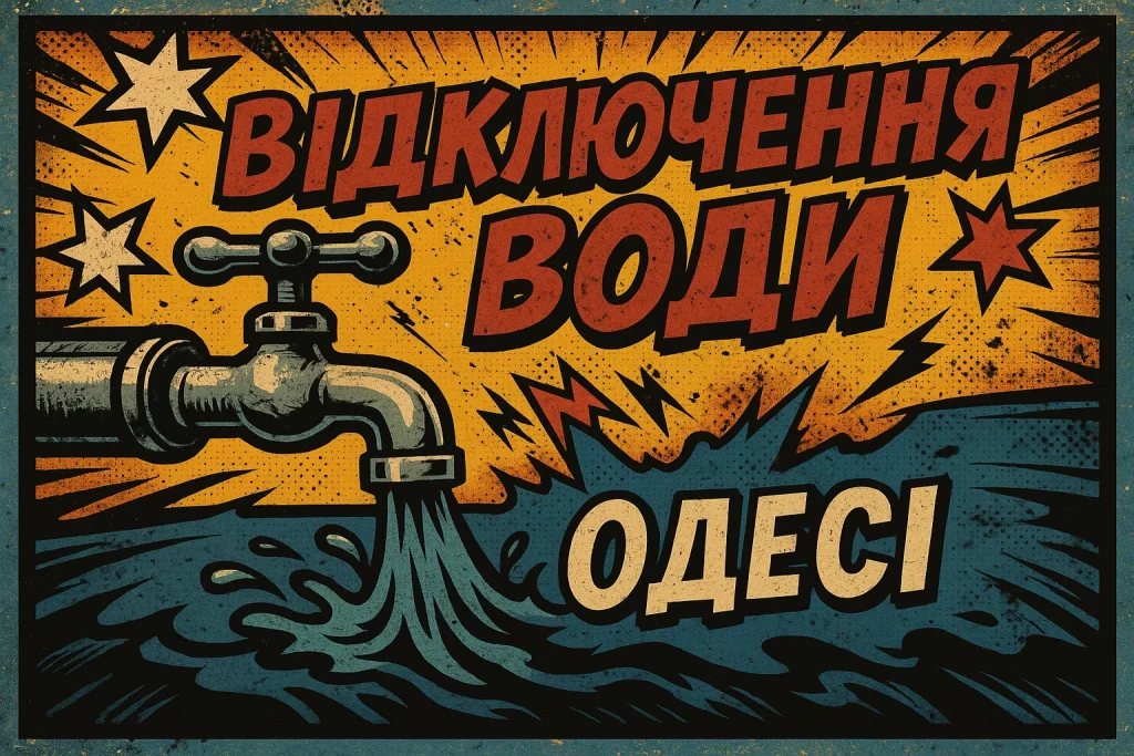 Відключення води в Одесі 1 вересня 2025 адреси і графік робіт