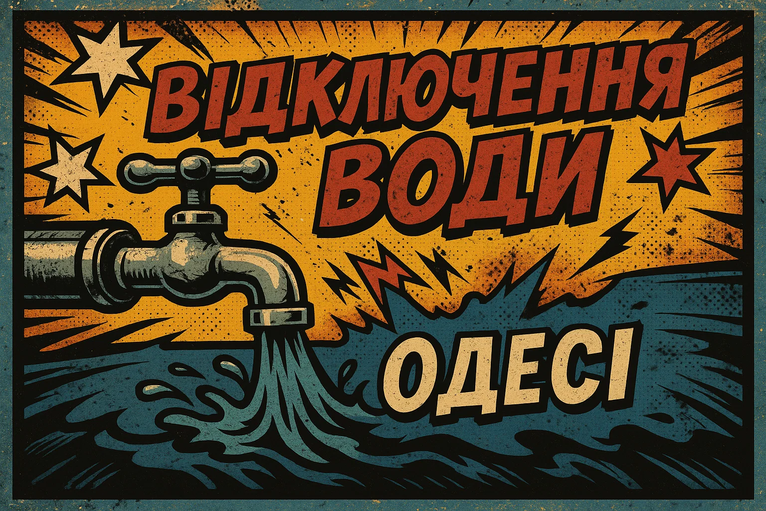 Відключення води в Одесі 1 вересня 2025 адреси і графік робіт