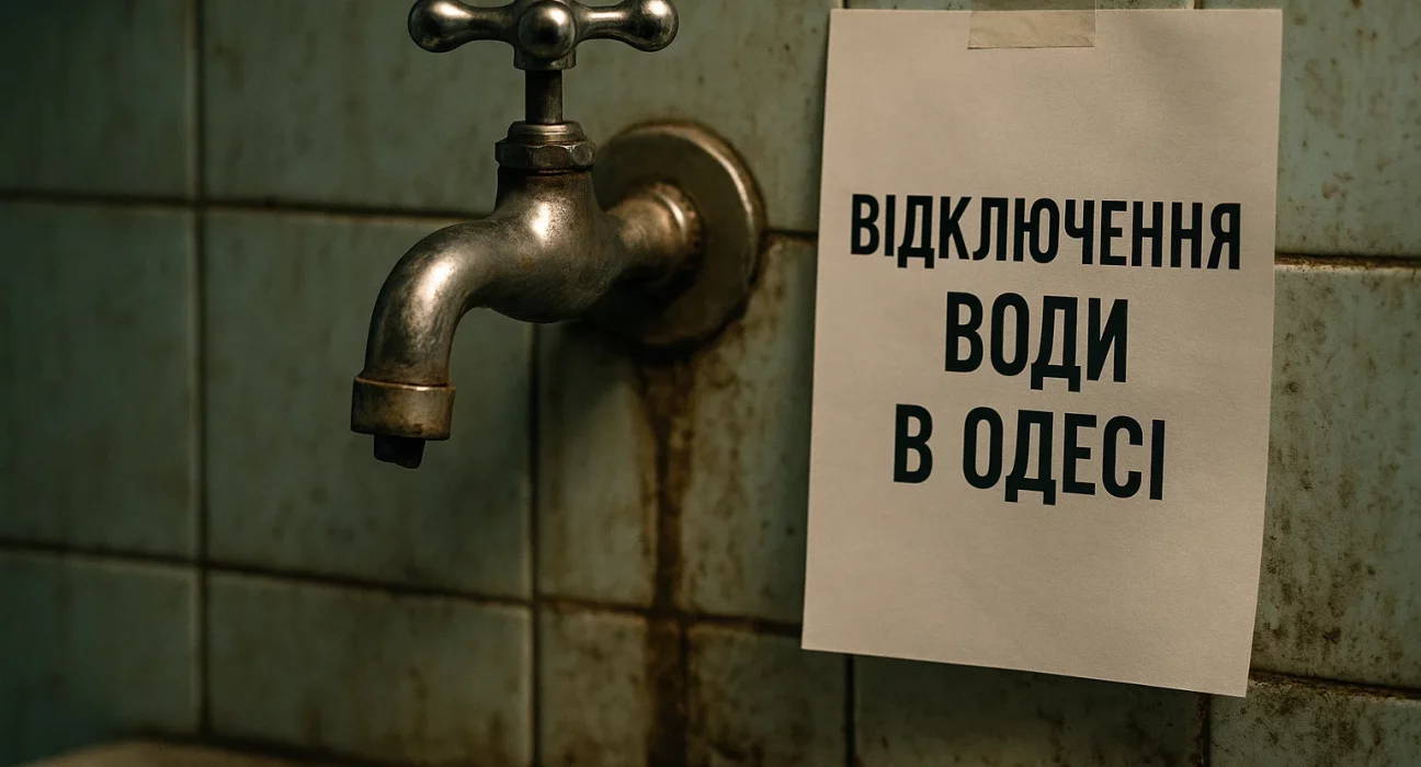 Відключення води в Одесі 2 вересня адреси та час робіт