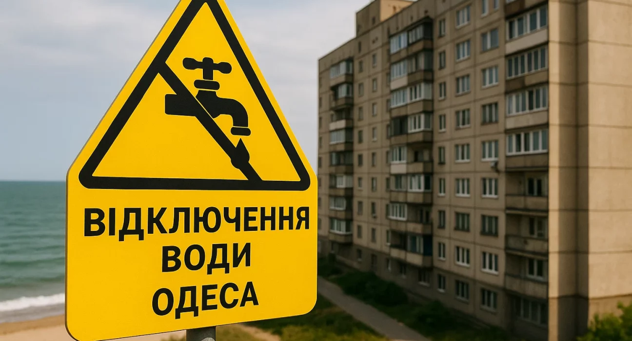 Відключення води в Одесі 27 вересня 2025 адреси та поради одеситам