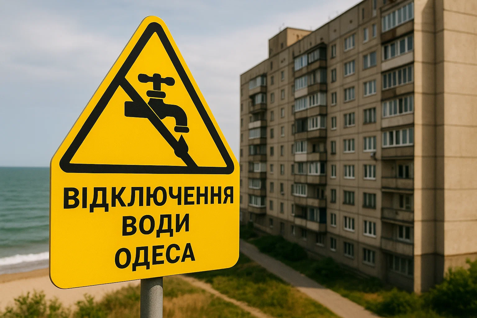 Відключення води в Одесі 27 вересня 2025 адреси та поради одеситам