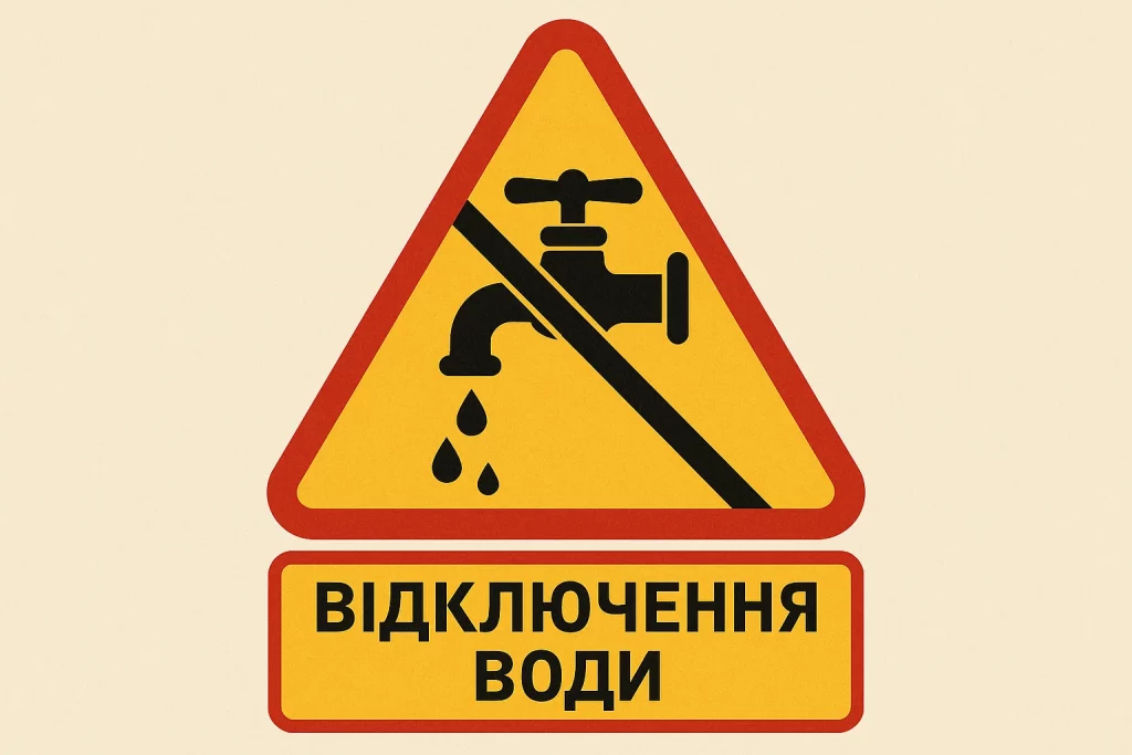 Відключення води в Одесі 5 вересня 2025 графік робіт Водоканалу