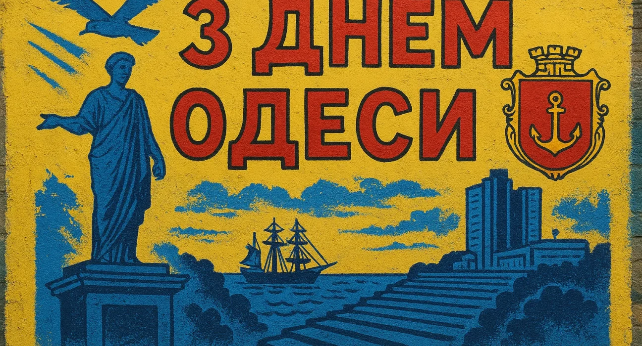 Красиві привітання та картинки з Днем Одеси