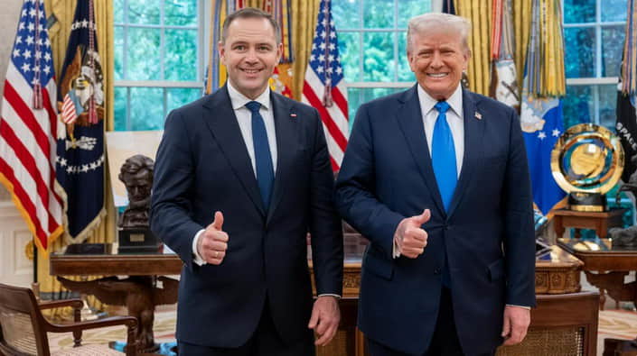 Візит Навроцького до Трампа загострив конфлікт у Польщі