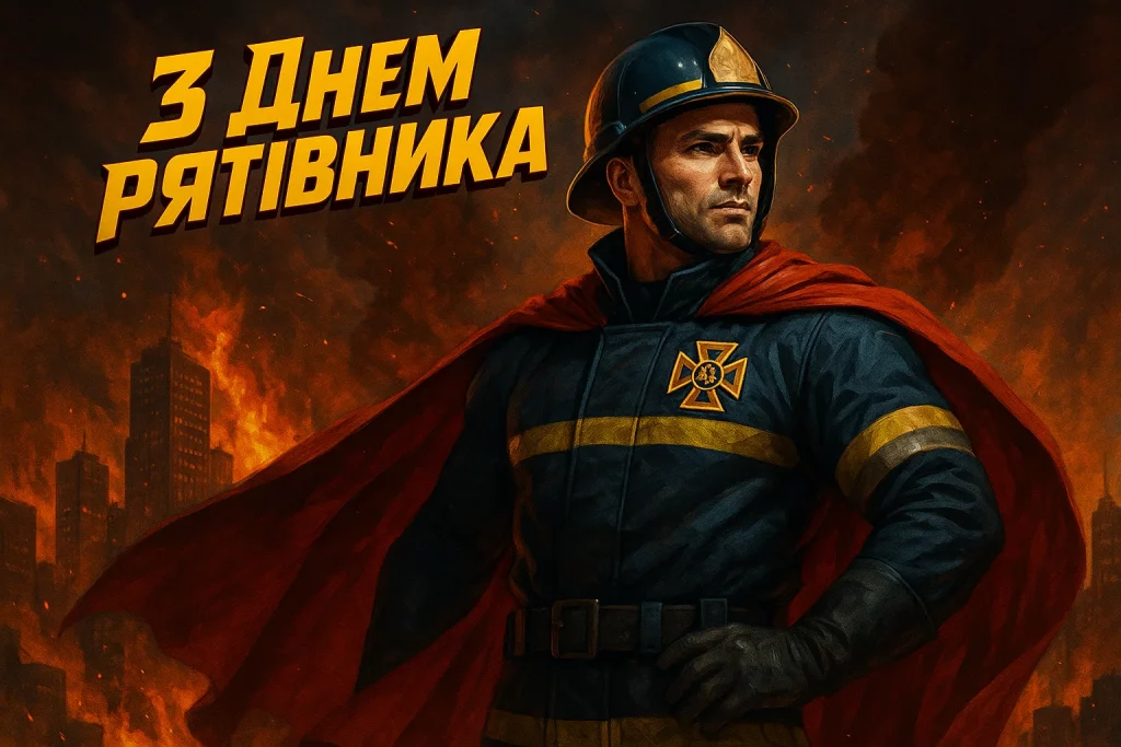 Картинки та зворушливі привітання з Днем рятівника України