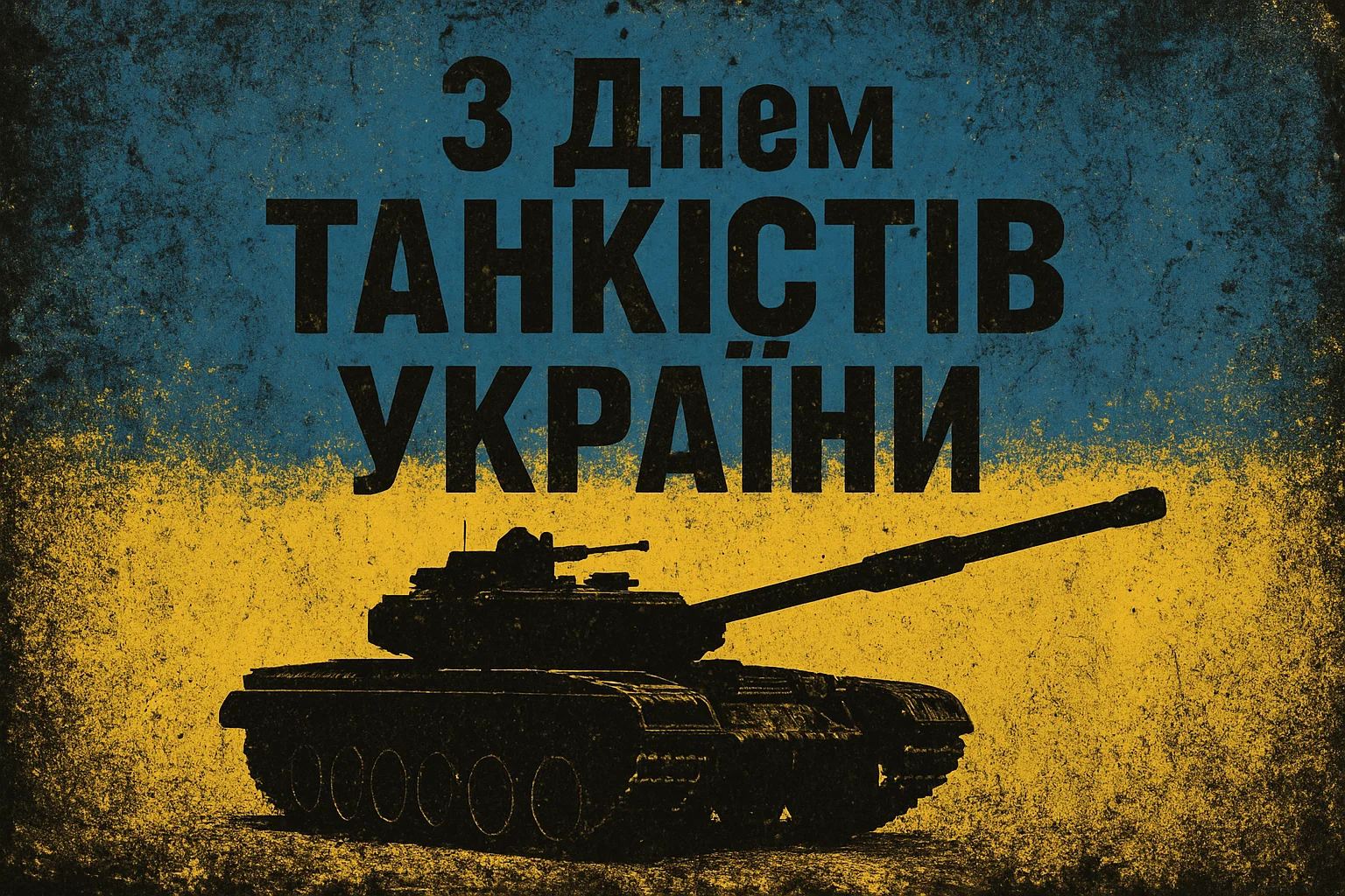Привітання з Днем танкових військ