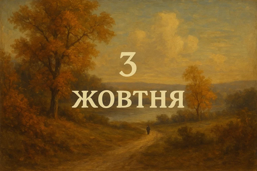 3 жовтня свята, іменини 3 жовтня, церковне свято 3 жовтня, історичні події 3 жовтня, День Німецької єдності