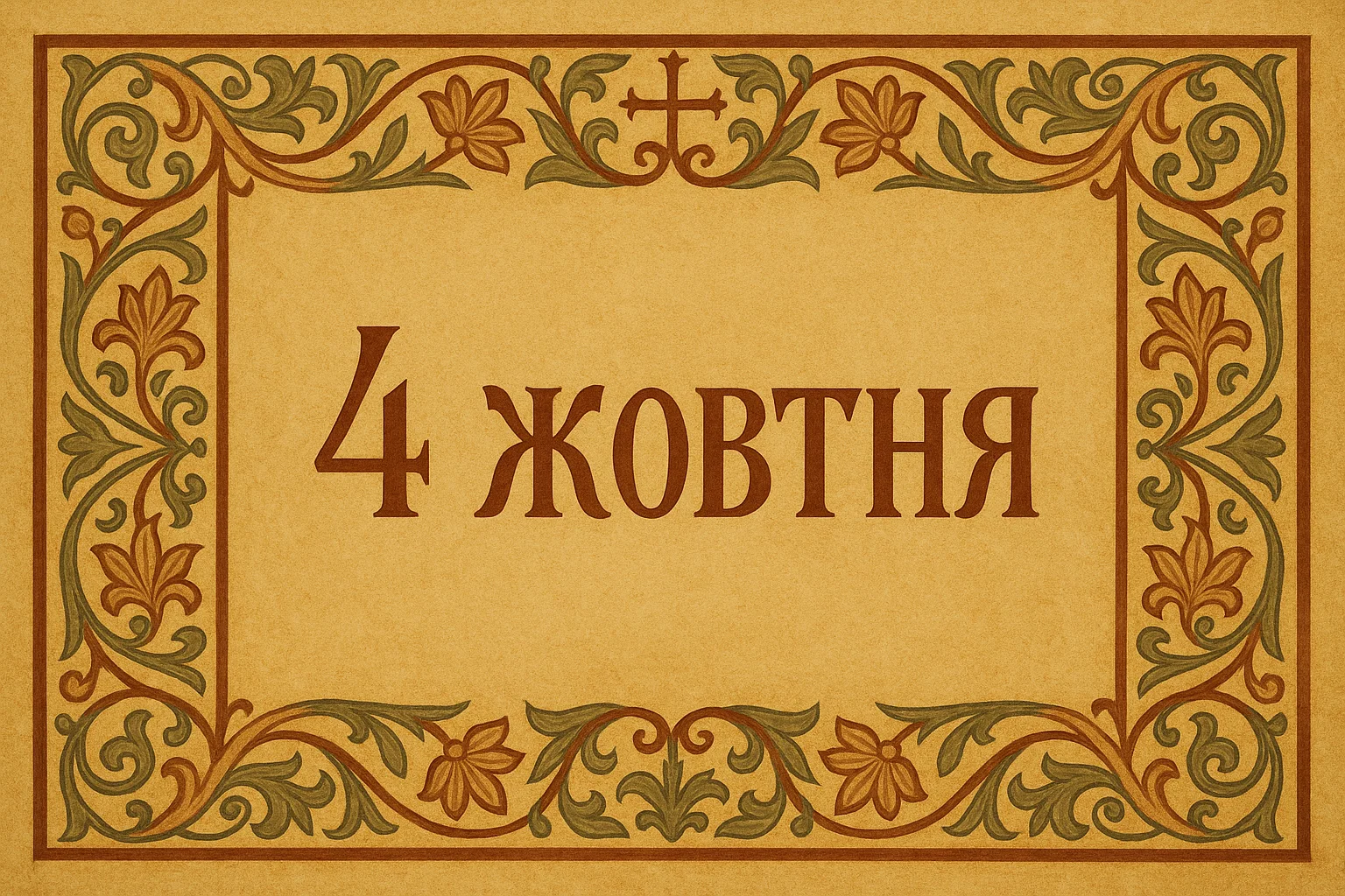 4 жовтня церковне свято, прикмети 4 жовтня, заборони 4 жовтня, іменини 4 жовтня, святий Ієрофей Афінський