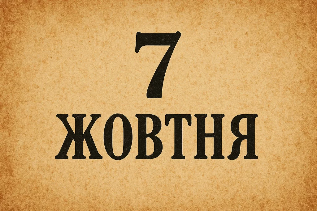 7 жовтня: свята, іменини, заборони й головні події