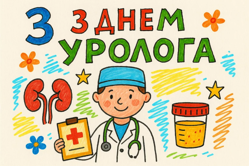 День уролога привітання, картинки з Днем уролога, прикольні привітання урологу, листівки до Дня уролога, короткі привітання з Днем уролога