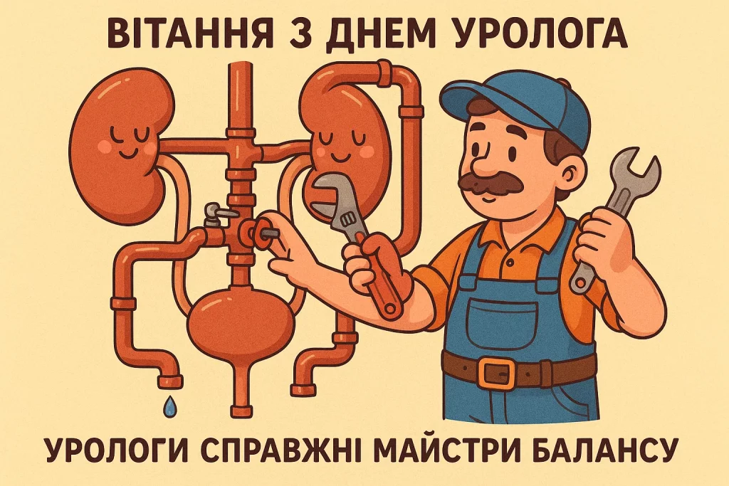 День уролога привітання, картинки з Днем уролога, прикольні привітання урологу, листівки до Дня уролога, короткі привітання з Днем уролога