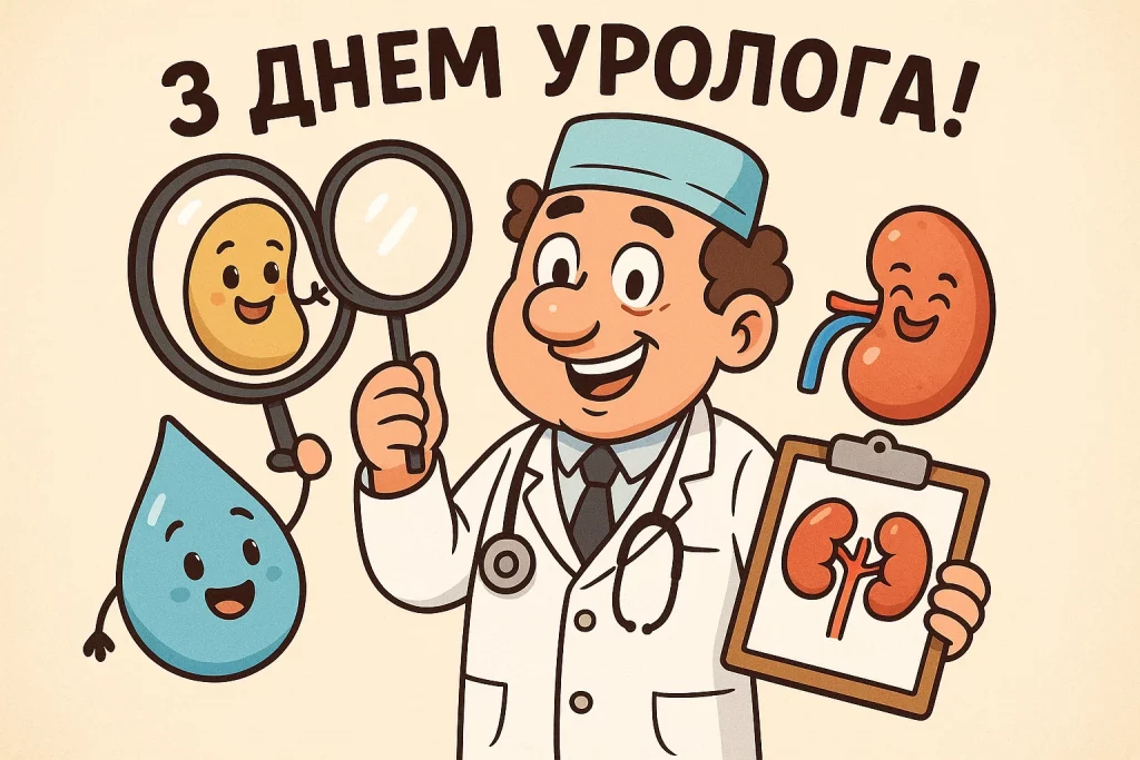 День уролога привітання, картинки з Днем уролога, прикольні привітання урологу, листівки до Дня уролога, короткі привітання з Днем уролога