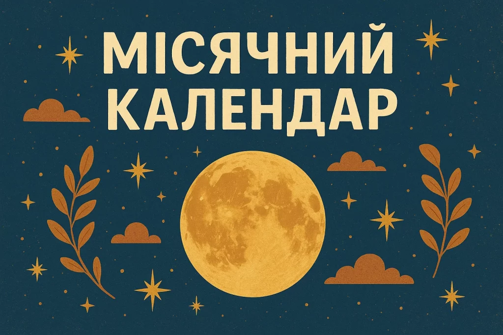 місячний календар жовтень 2025, фази Місяця жовтень, сприятливі дні жовтень 2025, місячні дні жовтень, місяць у знаках зодіаку