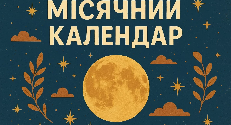місячний календар жовтень 2025, фази Місяця жовтень, сприятливі дні жовтень 2025, місячні дні жовтень, місяць у знаках зодіаку