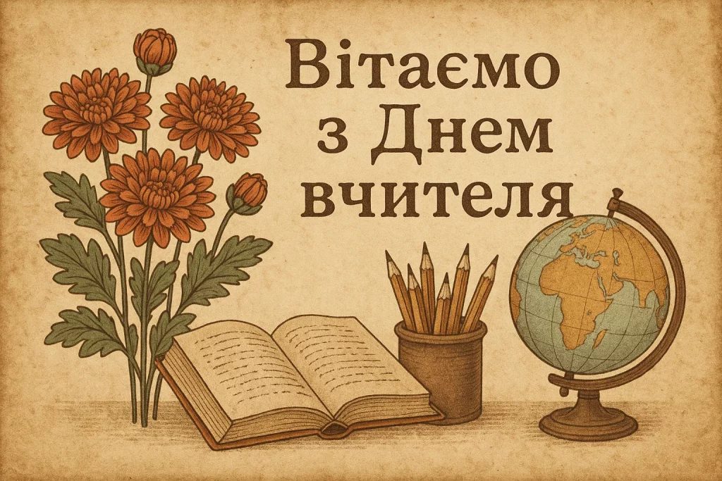 привітання з Днем вчителя, картинки до Дня вчителя, короткі поздоровлення вчителю, вірші на День вчителя, листівки для вчителів