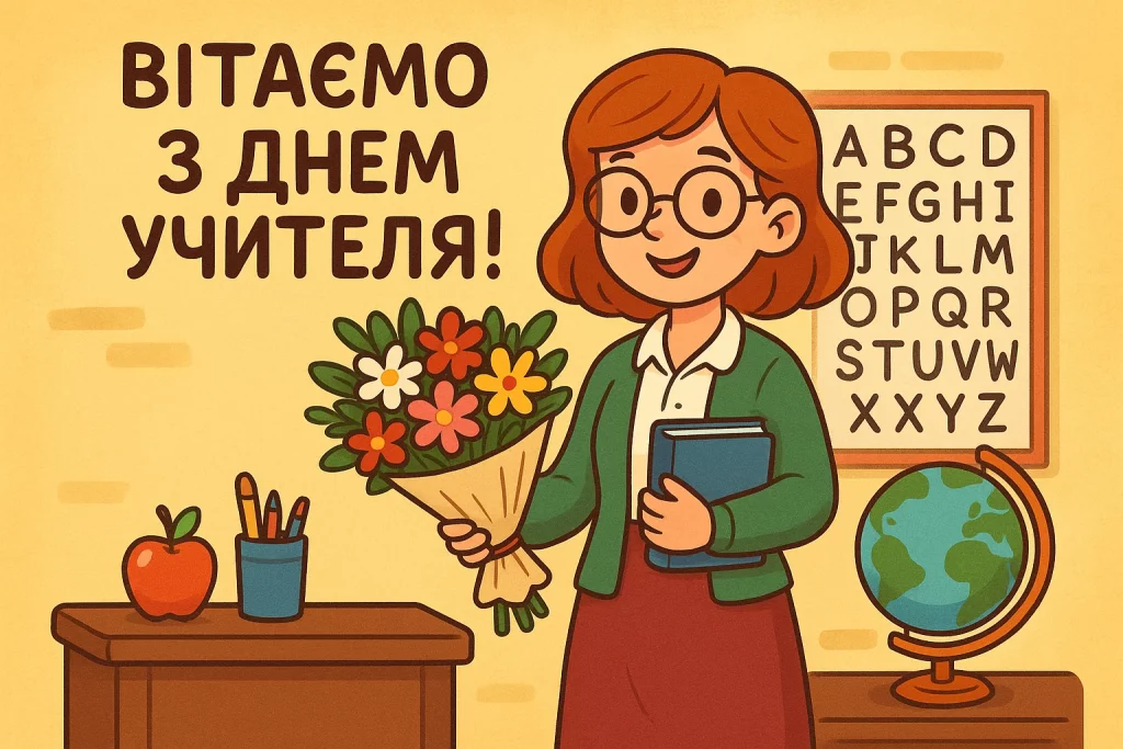 привітання з Днем вчителя, картинки до Дня вчителя, короткі поздоровлення вчителю, вірші на День вчителя, листівки для вчителів