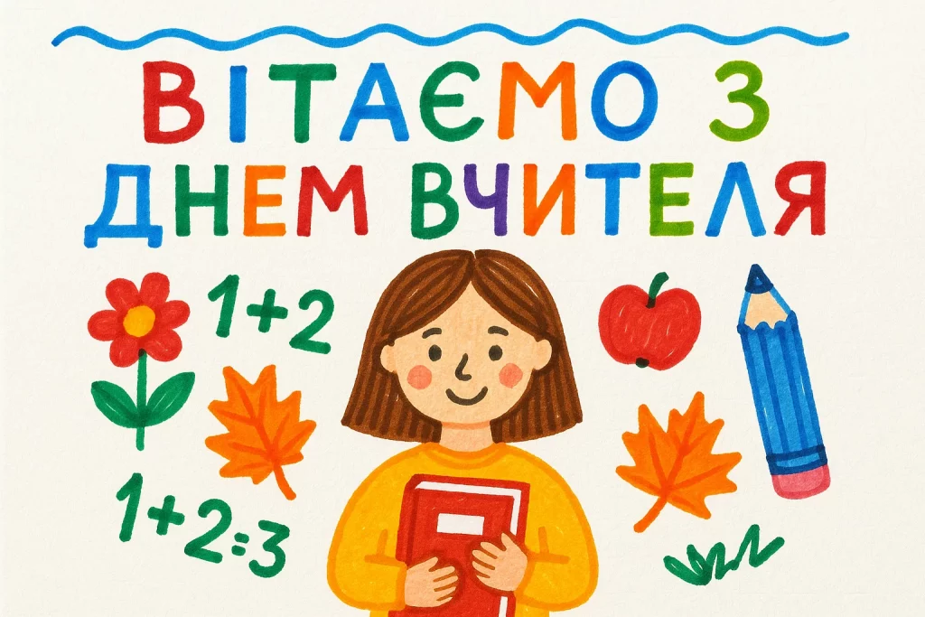 привітання з Днем вчителя, картинки до Дня вчителя, короткі поздоровлення вчителю, вірші на День вчителя, листівки для вчителів