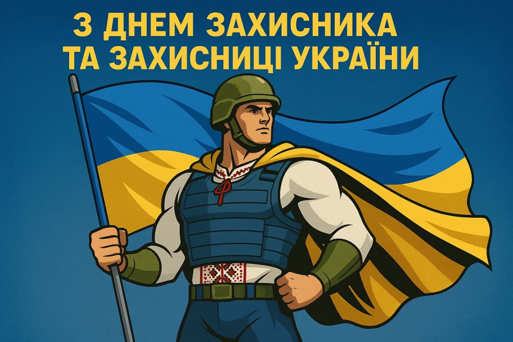 День захисників України привітання, картинки до Дня захисників, коли святкують День захисників, листівки до Дня захисників, прикольні привітання
