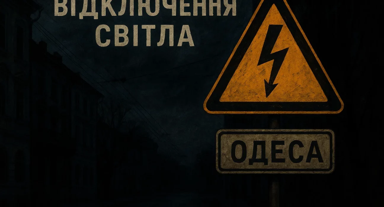 Відключення світла 6 жовтня 2025 в Одесі адреси та час робіт