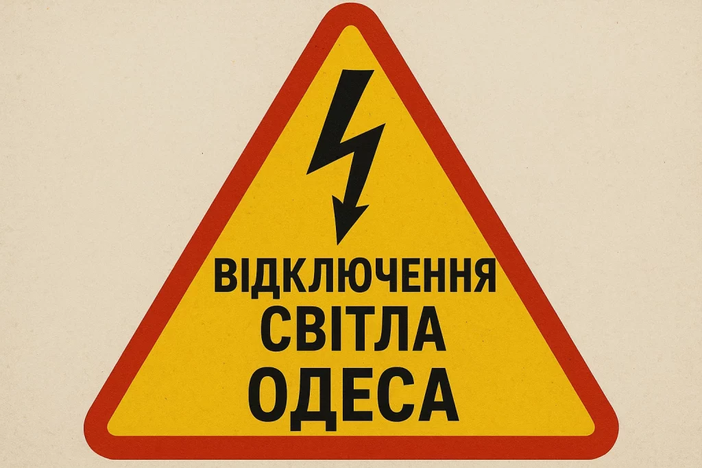 Відключення світла в Одесі 3 жовтня 2025 графік по районах