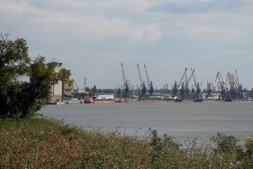 Ізмаїльський морський порт на Дунаї
