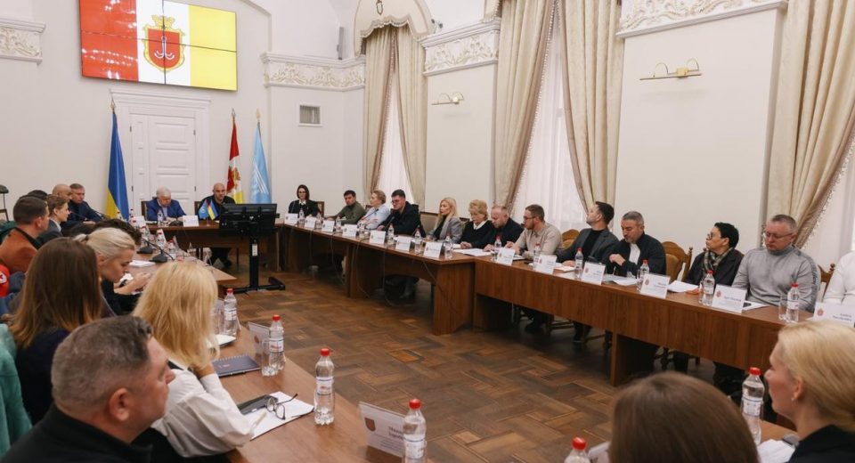 Координаційна зустріч представників ООН, гуманітарних партнерів і Одеської МВА щодо підготовки до зими