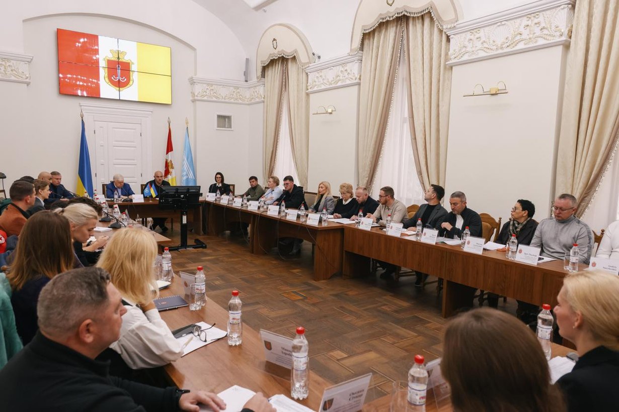 Координаційна зустріч представників ООН, гуманітарних партнерів і Одеської МВА щодо підготовки до зими