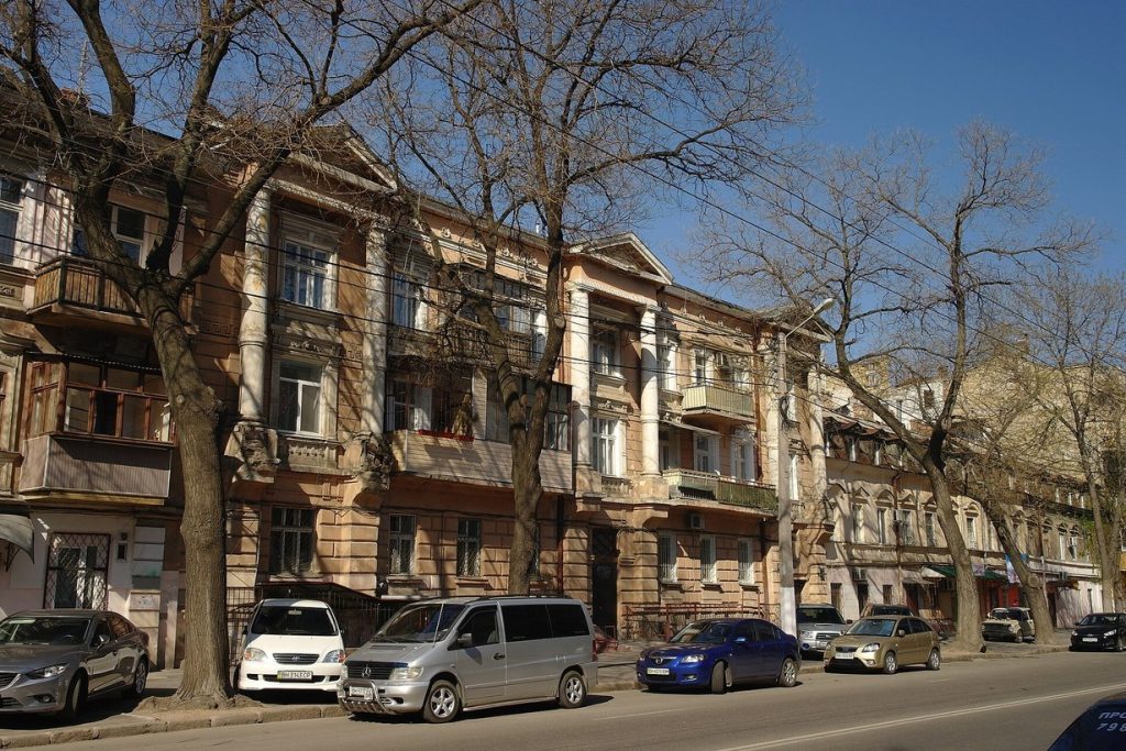 Історична забудова вулиці Успенської в Одесі