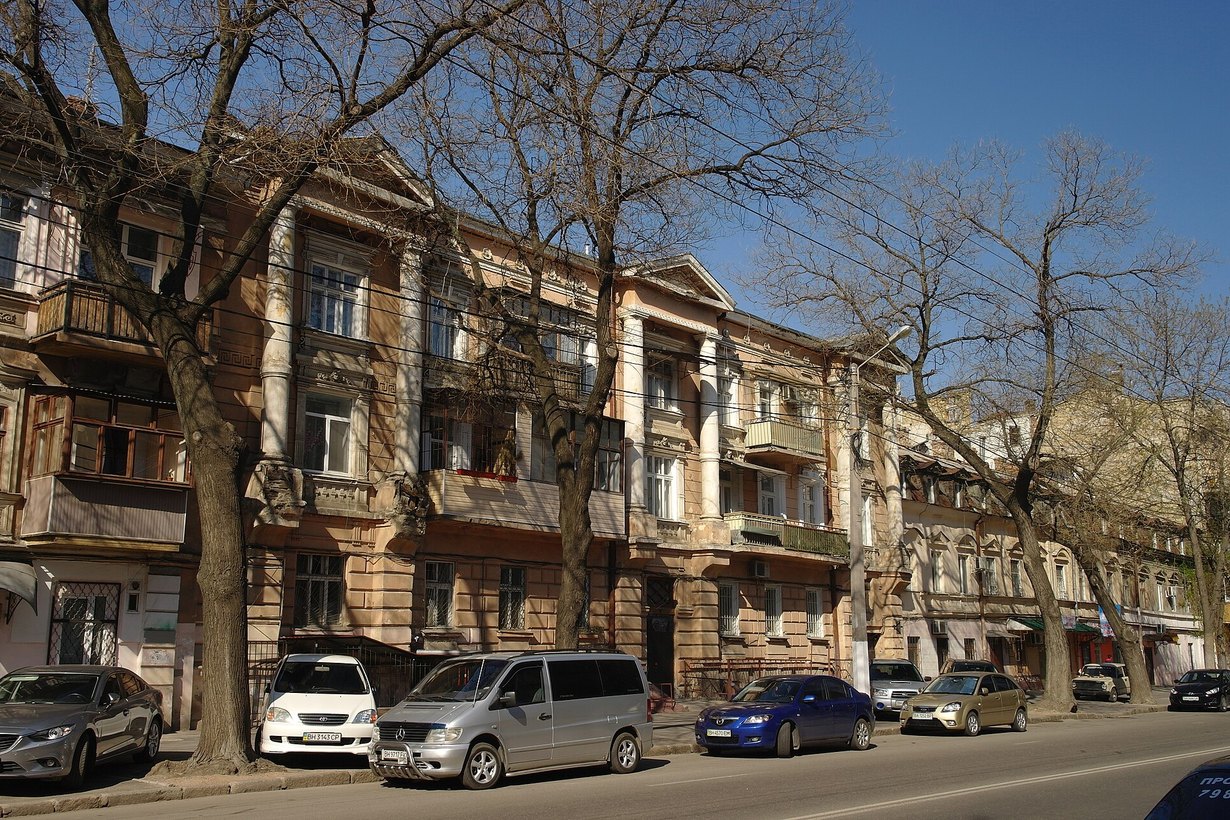 Історична забудова вулиці Успенської в Одесі