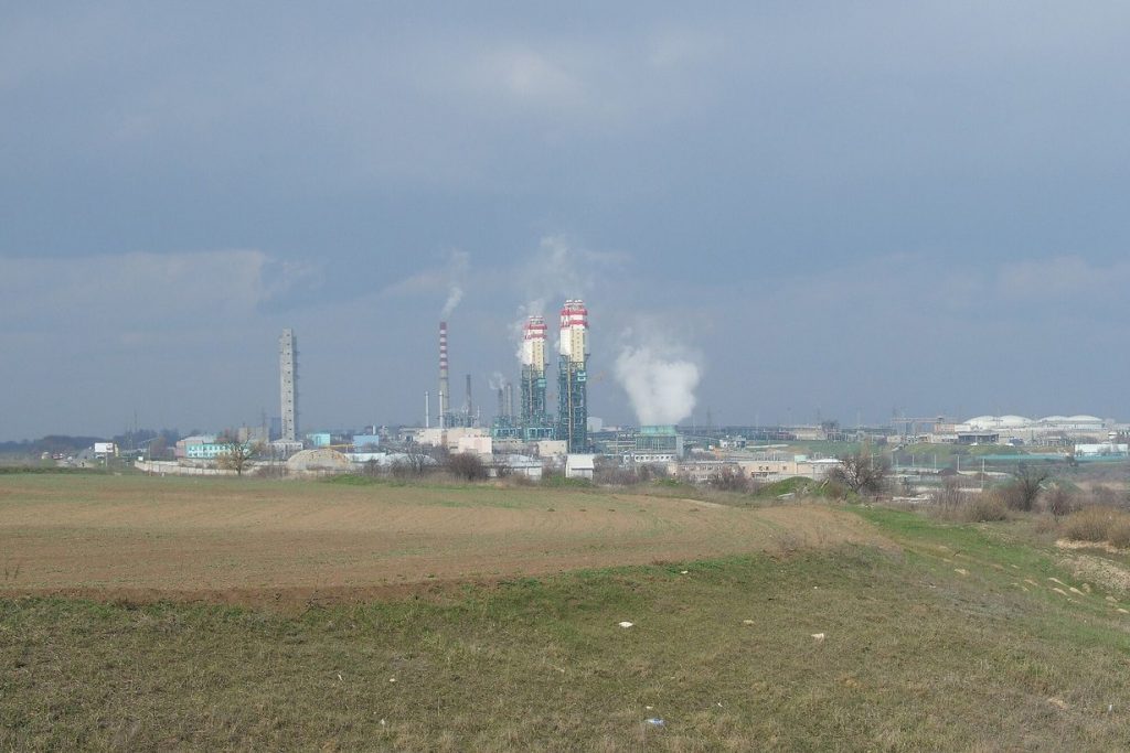 Одеський припортовий завод у Південному, панорама