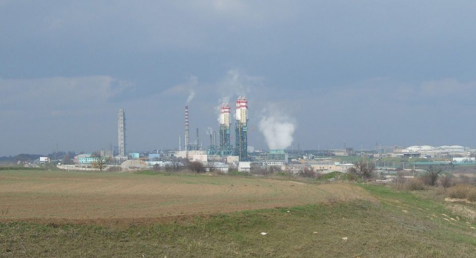 Одеський припортовий завод у Південному, панорама
